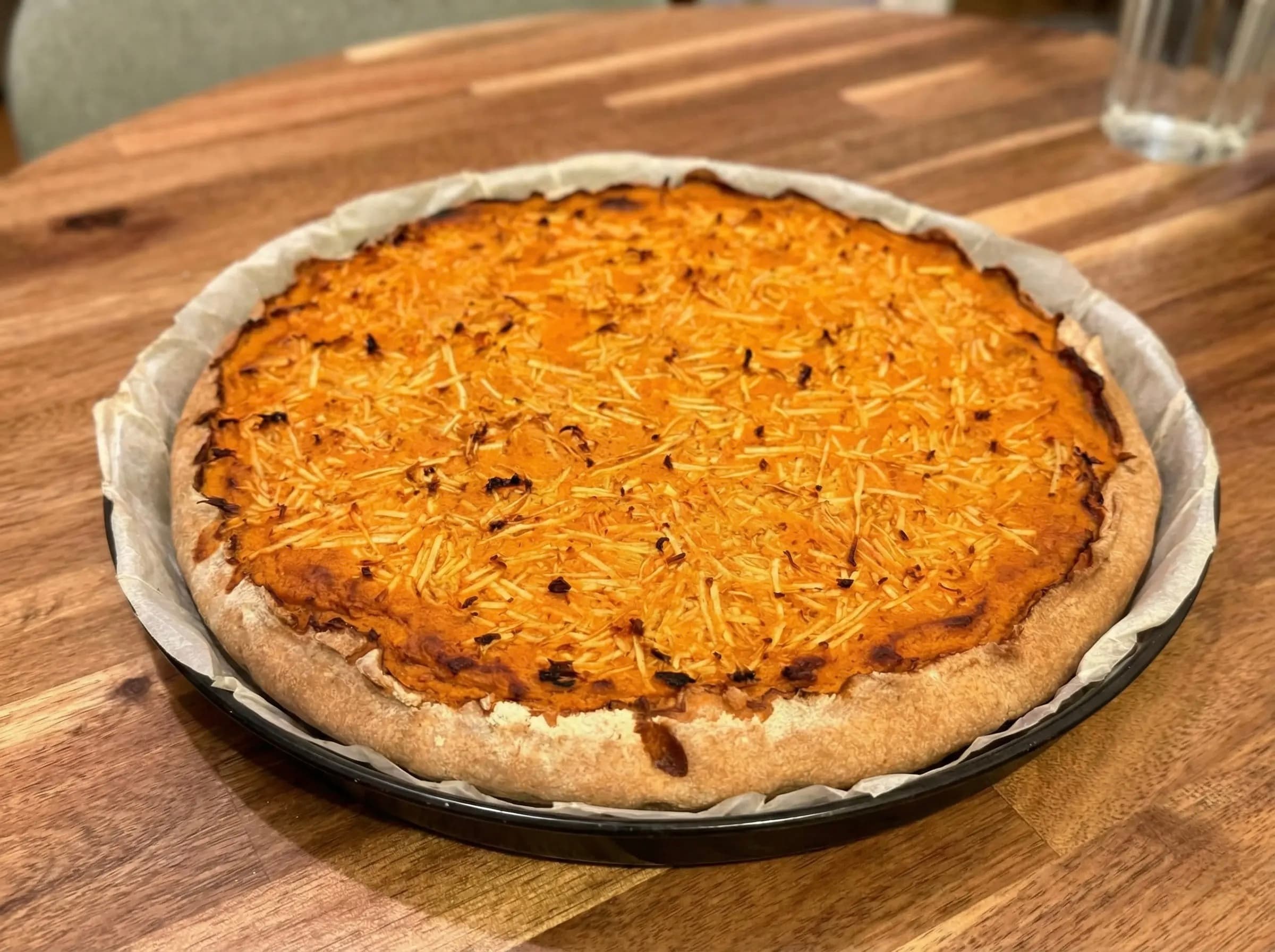 Tarte aux carottes et pommes