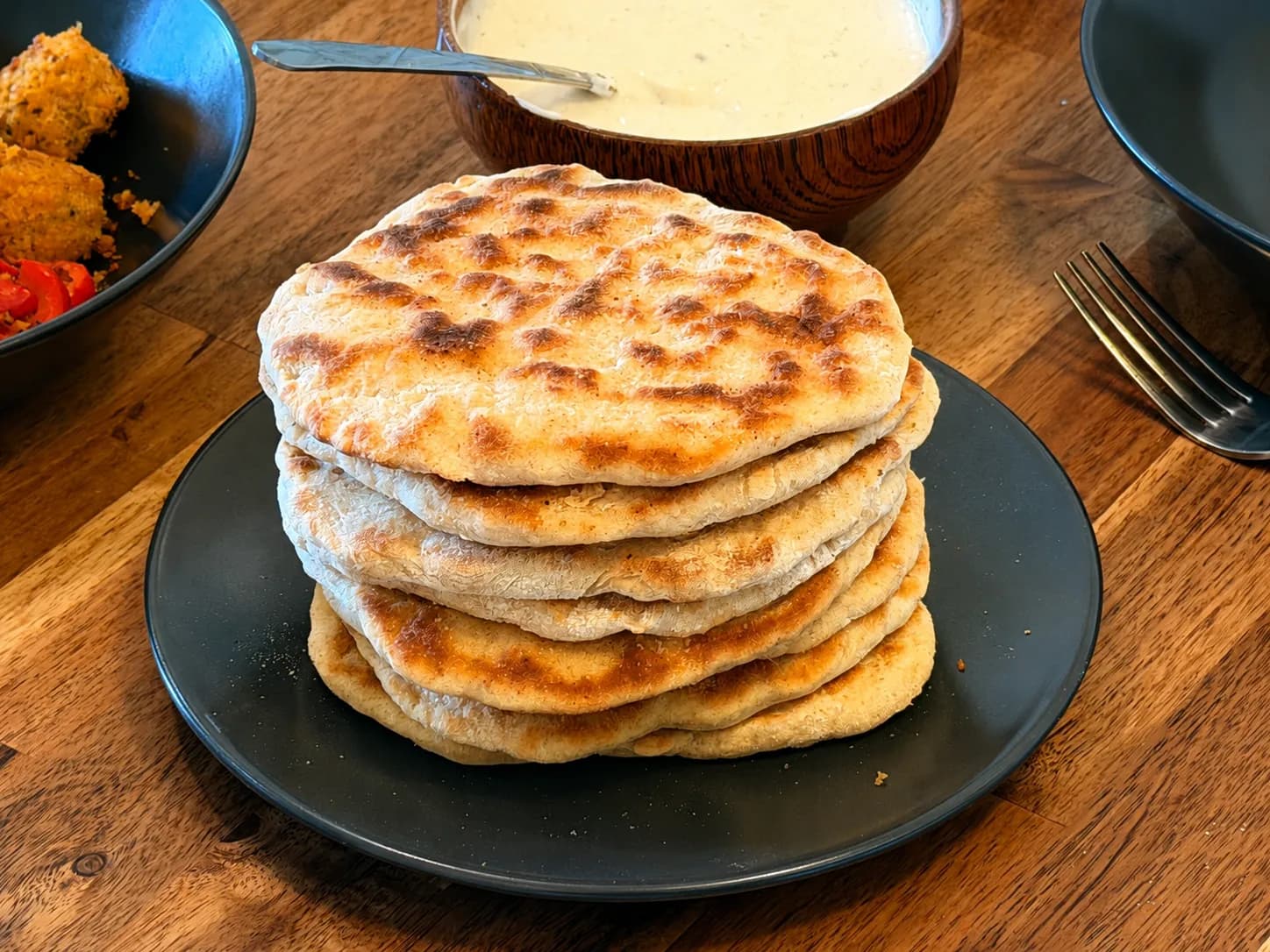 Naan au yoghurt