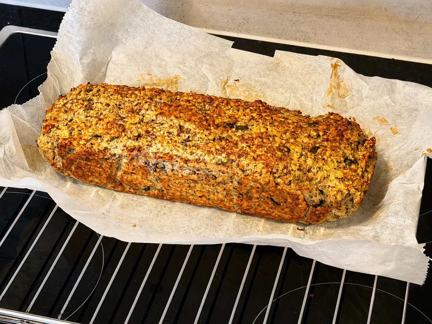 Pain au skyr et aux graines