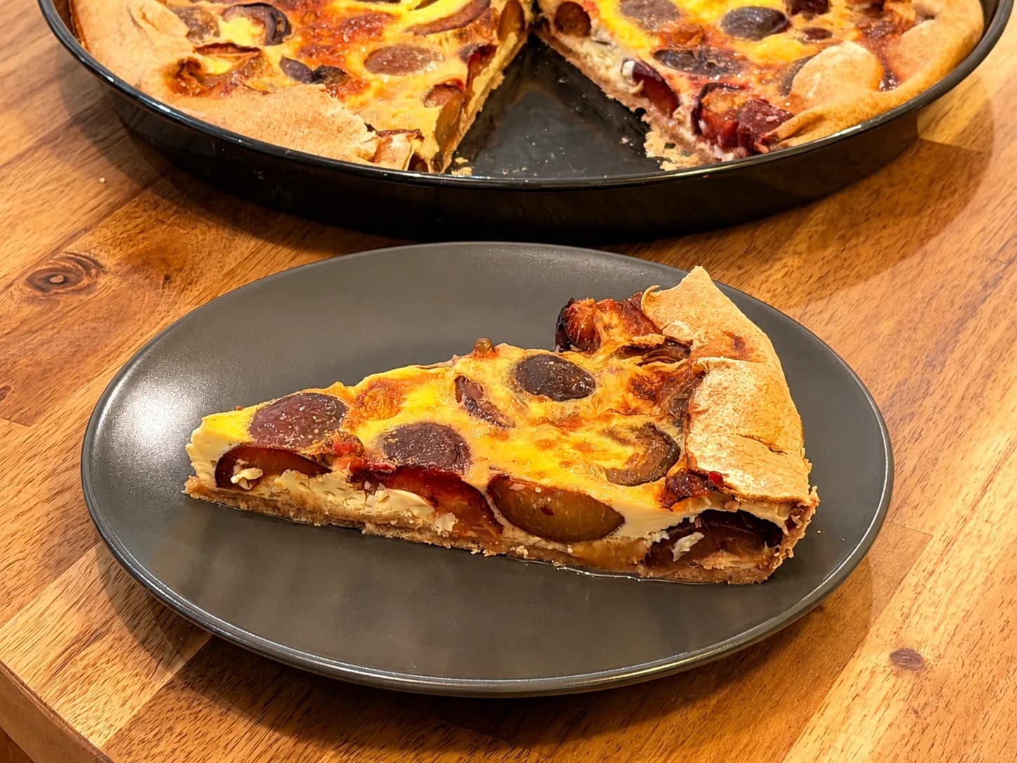 Tarte aux pruneaux